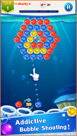 Fish Rescue : Bubble Shooter Game screenshot