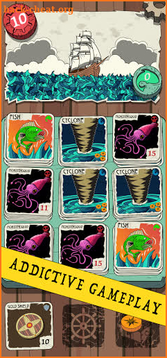 Fisherman Cards Game screenshot