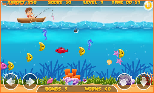 Fishing  baby shark Kids screenshot