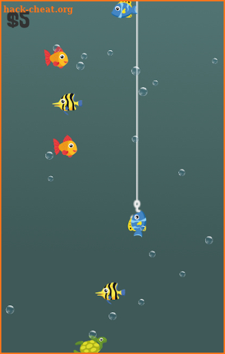 Fishing Hook 2D Game - catch the shark fish screenshot