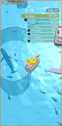 Fishingnet 3D : Battle io game screenshot