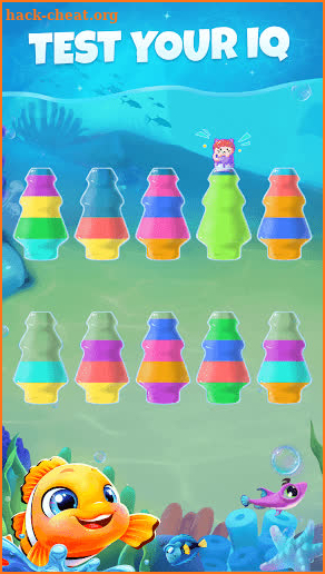 FishSort: Water Sort Puzzle 3D screenshot