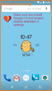 Fit Cat - Watch Face screenshot