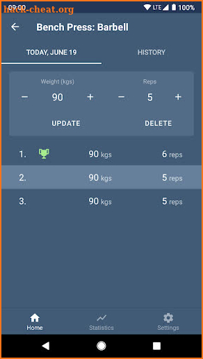 FitHero - Gym Workout Tracker screenshot