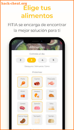 FITIA - Nutrición Inteligente. Baja de Peso Fácil screenshot