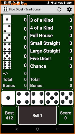 Five Dice! Free screenshot