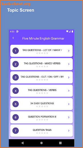 Five Minute English Grammar screenshot