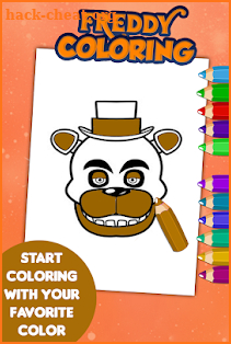 Five Nights Coloring Game screenshot