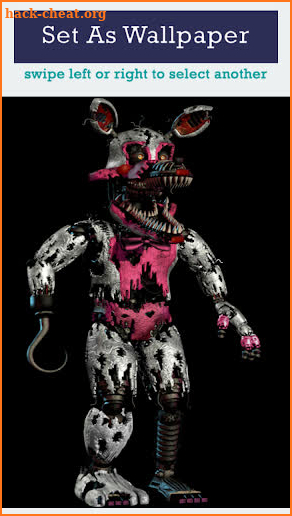 Five Nights Nightmare Funtime Wallpaper screenshot