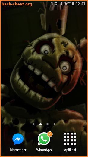 Five Nights Nightmare Springtrap Wallpaper screenshot