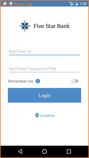 Five Star Bank Mobile Banking screenshot