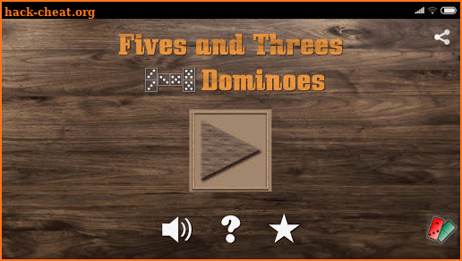 Fives and Threes Dominoes screenshot