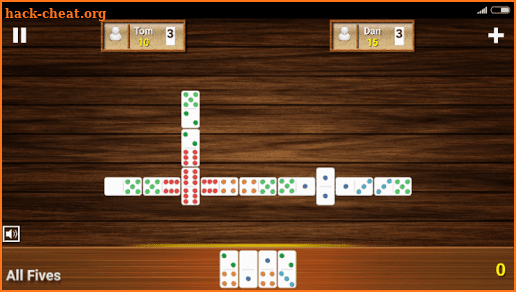 Fives Dominoes screenshot