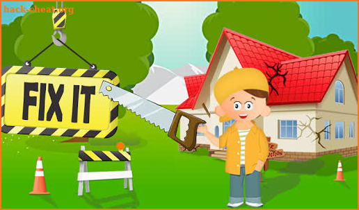 Fix It House - Repairing Game For Girls screenshot