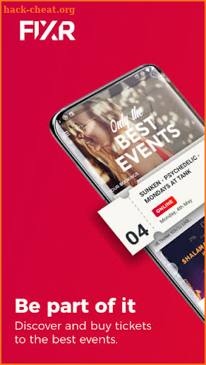 FIXR: Find Events, Get Tickets screenshot