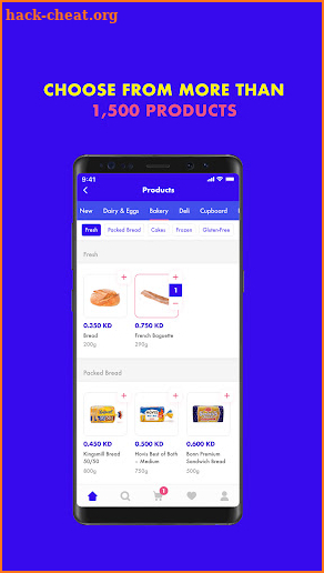 Fiz: Groceries in minutes screenshot