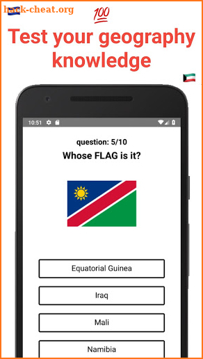 Flags, Capitals and Countries: Geography Quiz screenshot