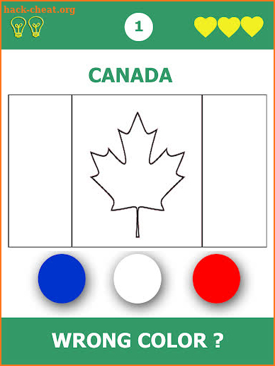 Flags Quiz Gallery : Quiz flags name and color screenshot