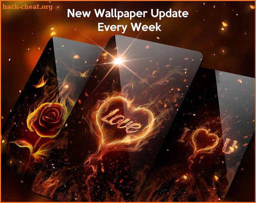 Flame Rose Live Wallpapers Themes screenshot