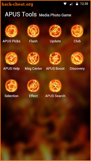 Flaming Phenix-APUS theme & HD wallpapers screenshot