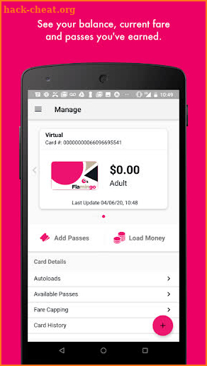 Flamingo Fares screenshot