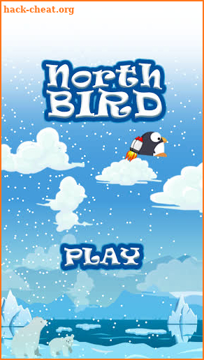 Flappy North Bird : Flappy Jetpack Bird Game screenshot