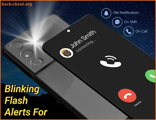 Flash Alert - Flashlight & SMS screenshot