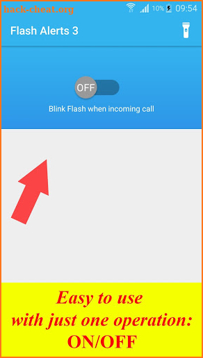 Flash Alerts 3, Blink when Incoming Call, SMS, All screenshot