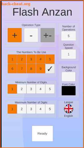 Flash Anzan (Mental Math) screenshot