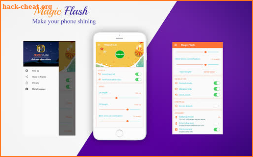 Flash Blink Alert for all notification,call, sms screenshot