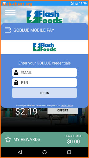 Flash Foods Mobile screenshot