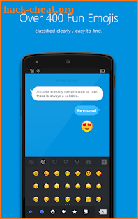 Flash Keyboard Emoji screenshot