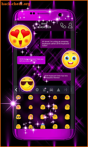 Flash Keyboard Theme  For Whatsapp screenshot