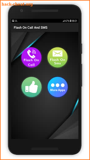 Flash on call and SMS: Flash notification 2019 screenshot