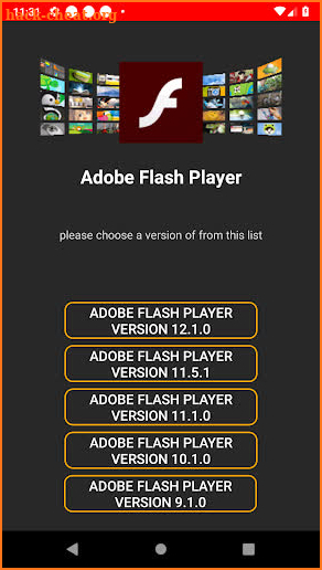 flash player for android | SWF Player screenshot