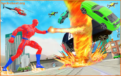 Flash Speed Hero Police Flying Superhero Games screenshot