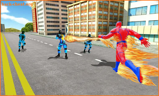 Flash Speed Hero Police Flying Superhero Games screenshot