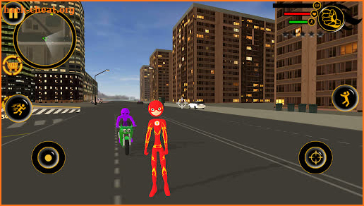 Flash Speed Stickman Rope Hero Vegas Crime screenshot