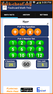 Flashcard Math Free screenshot