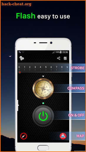 Flashlight -  Call Flash, blink on Call & SMS screenshot