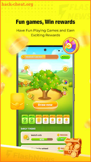 FlashNews - Earn & Rewards screenshot