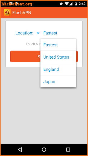 FlashVPN Free VPN Proxy screenshot