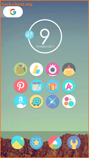 Flat Moon - Icon Pack screenshot