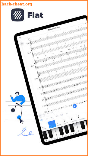 Flat: Music Score & Tab Editor screenshot