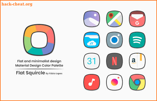 Flat Squircle - Icon Pack screenshot