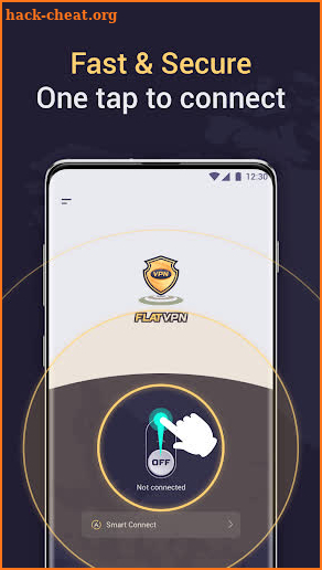 Flat VPN - Secure & Fast VPN Service screenshot