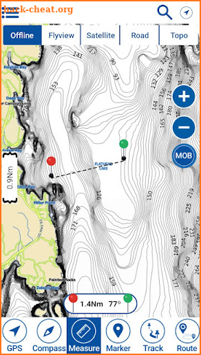 Flathead Lake Offline Charts screenshot