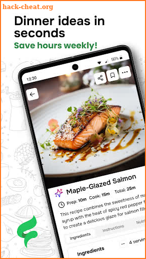 Flavorish | Smart Recipe App screenshot