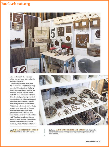 Flea Market Décor Magazine screenshot