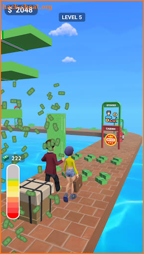 Flex Run 3D: Money Honey! screenshot